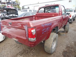 1991 TOYOTA PICK UP STD CAB DLX MAROON 2.4 AT 4WD Z21317